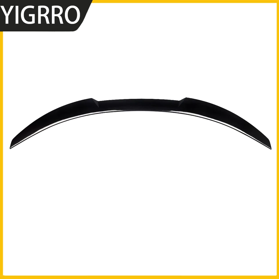 Gloss Black Rear Spoiler Wing For BMW 6 Series F06 640i 650i M6 Gran Coupe 12-18 Foto 4 de 4