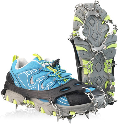 Ice Cleats for Kids, Crampons for Kids Hiking Boots & Shoes, Stainless Steel ant