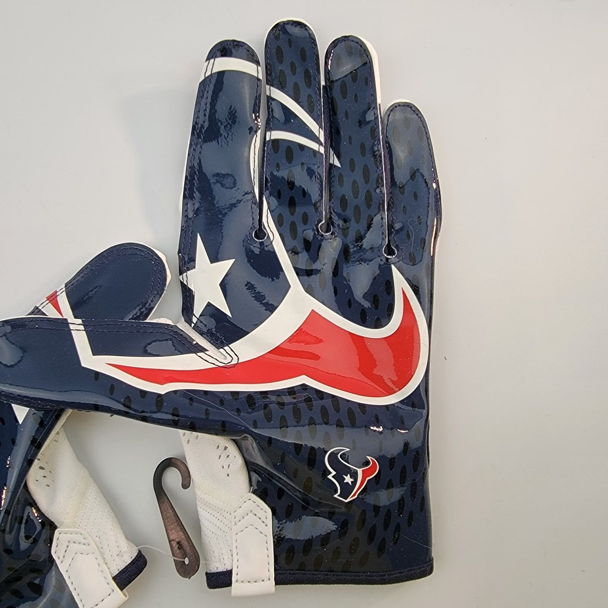 Houston Texans Nike Vapor Knit Football Receiver Gloves Blue