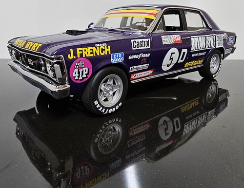 1:18 1972 FORD Falcon XY GTHO John French #5 Bathurst 2ND Place Overall - Picture 2 of 8
