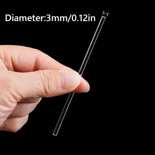 100/200x Clear Acrylic Cake Topper Stems Lolly Sticks Holiday Lollipop Candy DIY - Picture 20 of 23