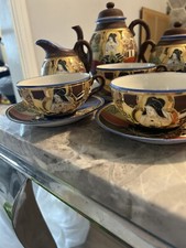 antique japanese tea set