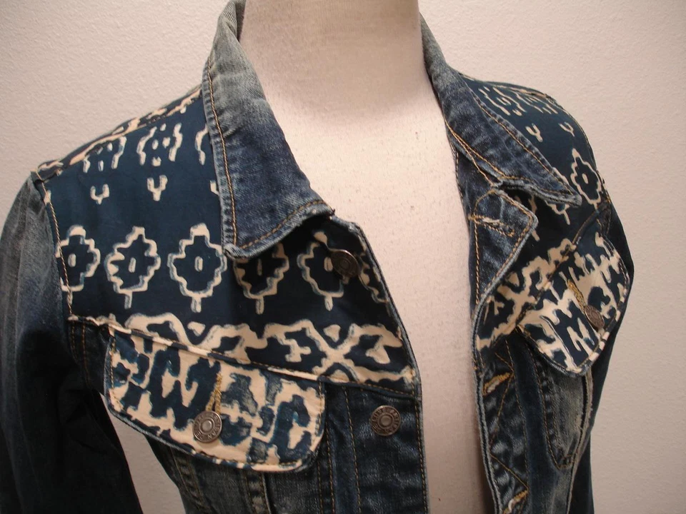 CHAQUETA VAQUERA RANCHER ESTAMPADO MIXTO ANTHROPOLOGIE $248 por ARTISAN de LUXE Para mujer M Foto 2 de 4