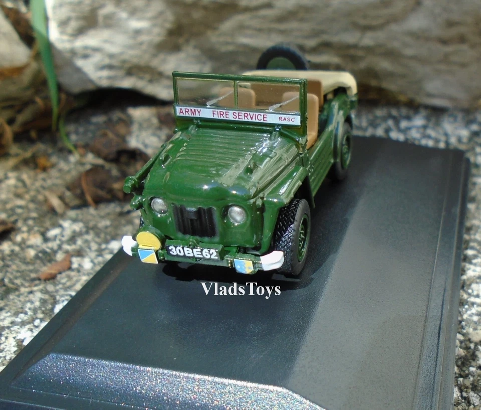 Oxford 1/76 Austin Champ British Army RASC Fire Service 76AC004 - Image 3 of 4