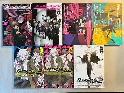 Danganronpa Another Episode Vol 1 2 3 The Animation,   Ultimate Luck Manga
