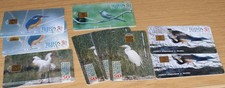 Lot of 9 - BIRDS - BIRDS - Telephone Cards from HUNGARY