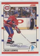 1990-91 Score Bilingual Craig Ludwig #165 q7c