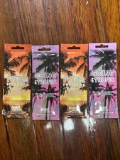 4 PACKETS DEVOTED CREATIONS PIER PRESSURE  Going Tropic BRONZING TANNING LOTION