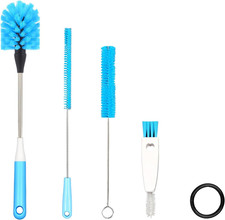 4-In-1 Bottle Brush, 15 in Water Bottle Brush  Straw Cleaner Brush,Lid Brushe,B