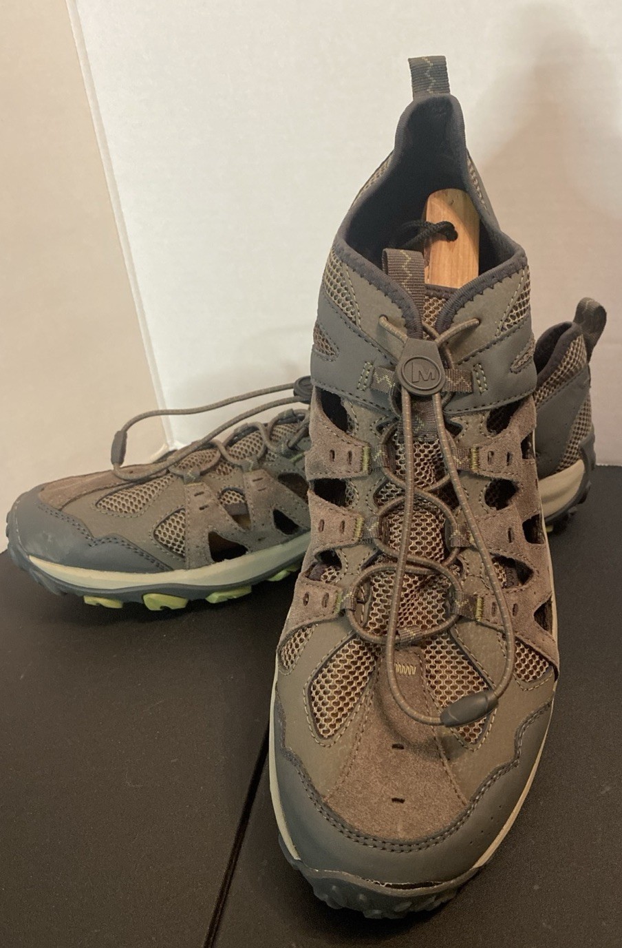 MERRELL Accentor 3 sandali uomo taglia 14 scarpe pizzo pull string stile J135179