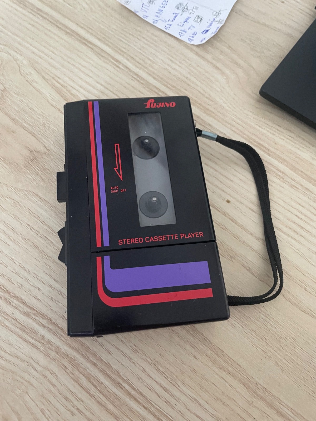 Baladeur cassette Fujino F-1 pour écouter et numériser vos anciennes cassettes audio