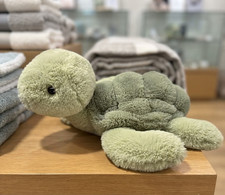 Jellycat Timmy Turtle Plush Toy Green Sea Tortoise Stuffed Animal Doll Gift