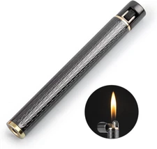 Butane Fuel Lighter, Cool Pipe Lighters, Soft Flame Flint Lighters, Cigarette Ci