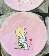 Snoopy Disney Pottery Barn Valentine PLATE Holiday heart gift peanuts kids 🌈 