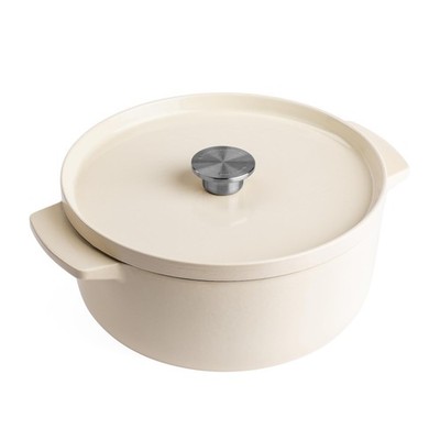 KitchenAid CC006059-001 Bräter mit Deckel 5.2L 26cm Creme Topf 
