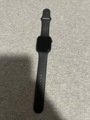 Apple Watch SE (2nd Generation) 44mm GPS Cellular Black Aluminum - T MOBILE 