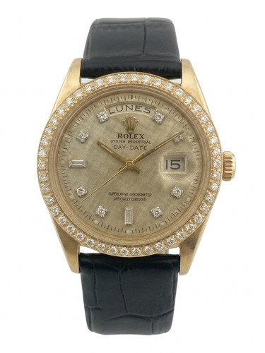 Rolex 36mm Presidential 1803 Day Date 18k Solid Yellow Gold Di...