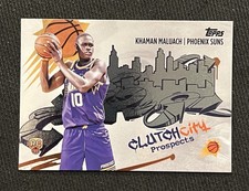 KHAMAN MALUACH 2025-26 Topps Basketball Clutch City Prospects Rookie Card CC-10