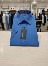 NWT - OMEGA Men's Dress Short Sleeve Shirt - Size 2XL