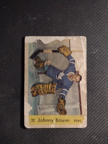 Johnny Bower #32 1959 Parkhurst card