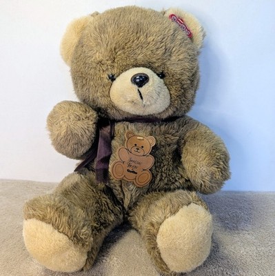 Vintage DanDee Special Touch Teddy Bear Plush 15  Sits. Gently Used- Sanitized
