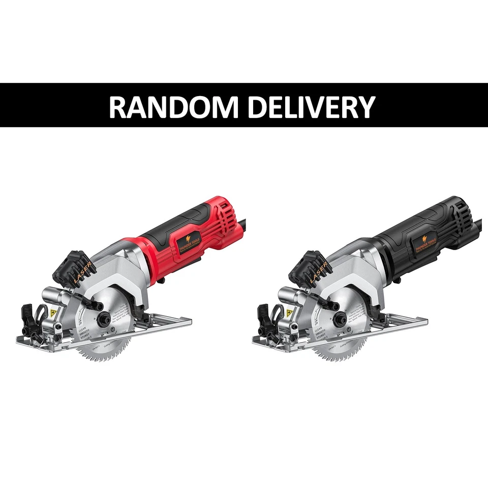 Thunder Tools Mini Circular Saw 4.8Amp 4-1/2 Inch Compact Circular Saw 3700RPM - Image 2 of 4