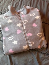 Dreams  Co. Plus Size Long Fleece 1/2 Zip Robe Size 4X