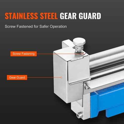 Slip Roll Machine Sheet Metal Slip Roller 12.6'' x 20 Gauge φ1.18 in Roller - Picture 5 of 12