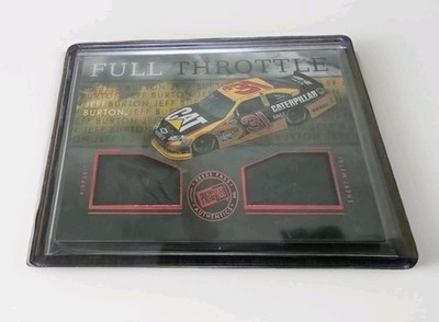 2012 Press Pass Full Throttle Dual Memorabilia /75 Jeff Burton