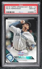 2016 Topps Opening Day Felix Hernandez #OD-10 PSA 10 GEM MT w3d