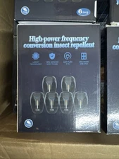 6 PACK Ultrasonic HIGH - POWER Insect & Pest Repeller Wall Plug In. New In Box