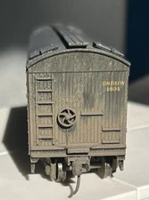 D&RGW Express Refrigerator Car Weathered