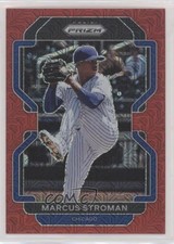 2022 Panini Prizm Tier III Red Mojo Prizm 113/149 Marcus Stroman #230 0c6