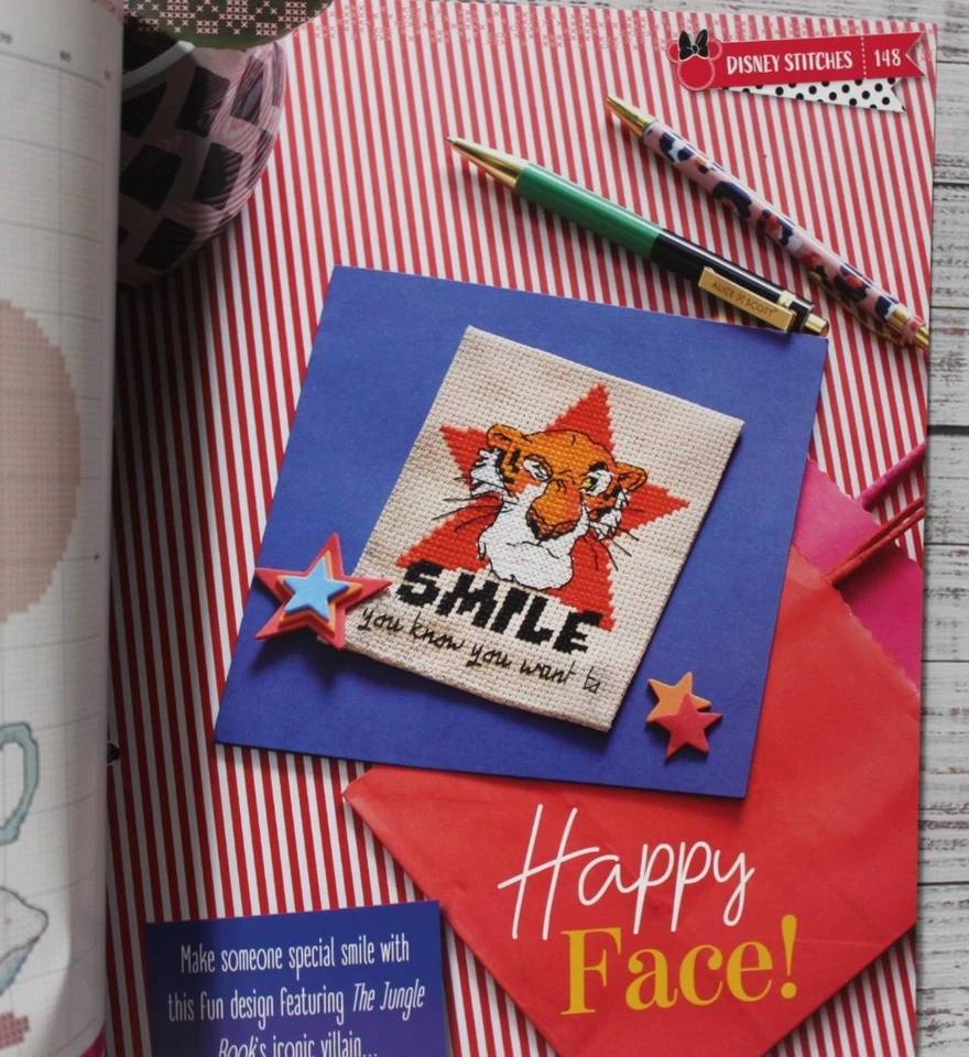 DISNEY HACHETTE cross stitch magazine ISSUE 83 please read description - Image 4 of 4