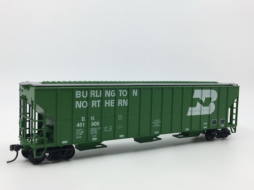 Tolva cubierta escala HO Roundhouse Burlington Northern 54’ FMC 3 bahías BN #461909 | Condition: Used