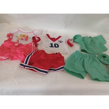Build a bear Beachwear Set Swimsuit Shorts Top Hat