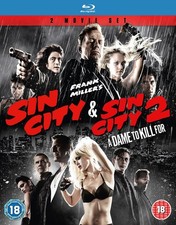 Sin City / Sin City 2: A Dame To Kill For  [18] (2 Disc) Blu-ray NEW & SEALED