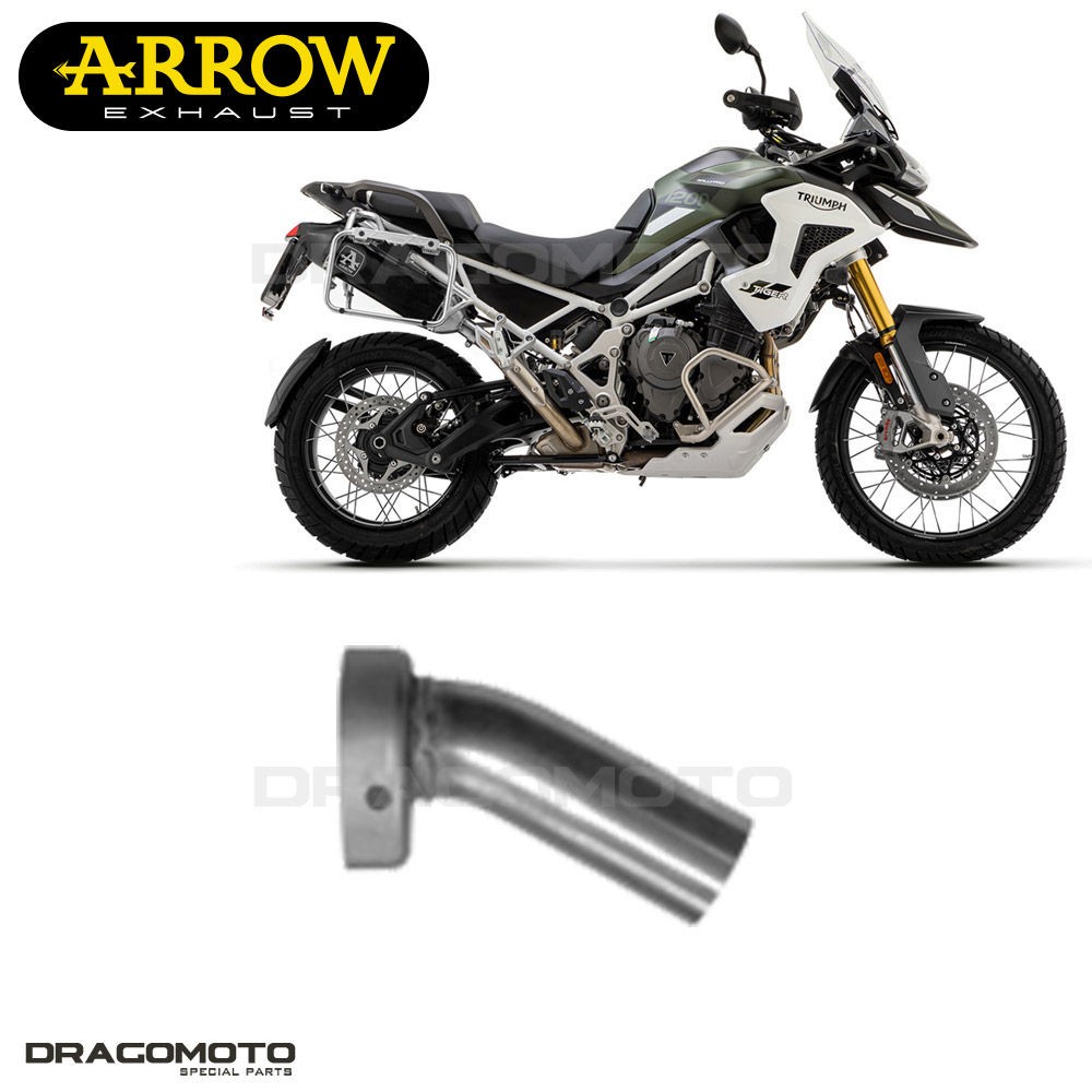 Réduisez le poids de votre Tiger 1200 2022-2023 avec l'échappement ARROW RC