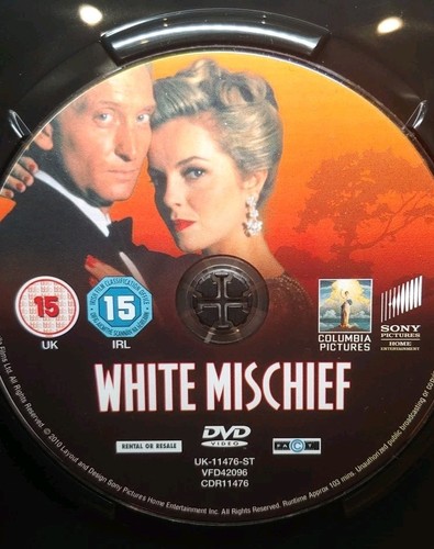 White Mischief - DVD Film Movie (1987) Crime Thriller Charles Dance - Region 2 - Picture 4 of 4