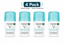 Vichy 48H Intense Anti-Perspirant Roll-On Deodorant Sensitive Skin 4pack x 200ml