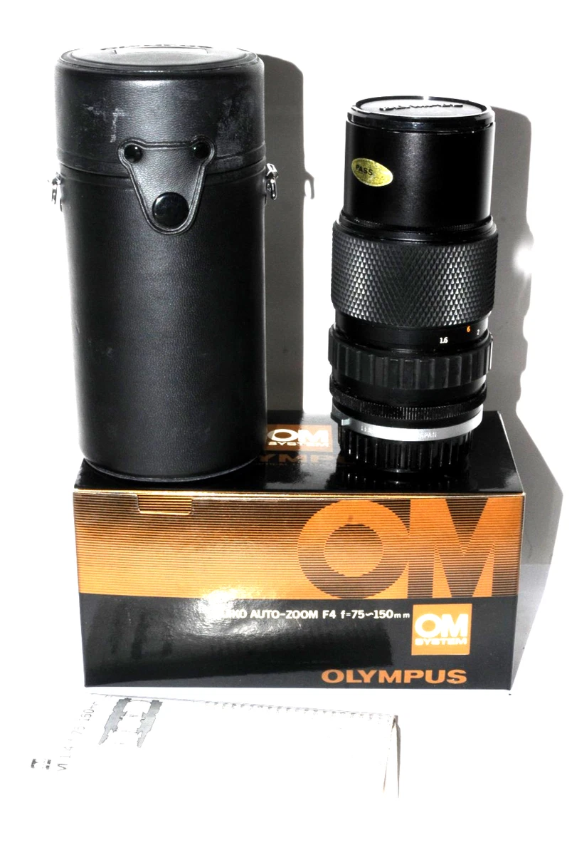 Olympus OM system 75-150mm Focal Camera Lenses for Olympus for