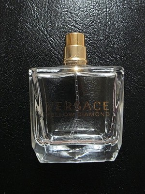 Yellow Diamond Versace Perfume BOTTLE ONLY Women 3.0 oz MISSING Cap EMPTY