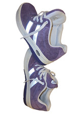 VTG 90s Skechers Jammers Purple Suede Chunky Platform Sneakerswomens 9 Y2k