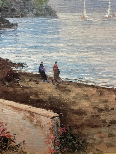 Eugenio Magno Amalfi Coast Italy Art Print, Framed - Picture 5 of 10