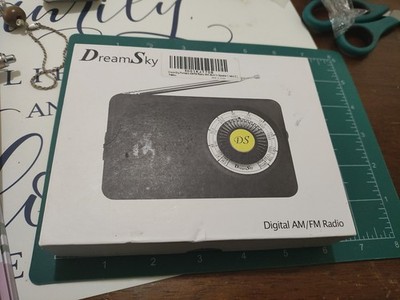 Dream sky Digital Am/FM Radio Tested And Working Excellent