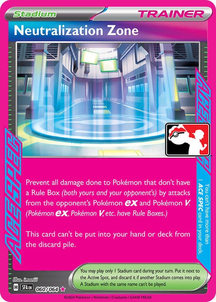 Neutralization Zone 060/064 Prize Pack Series Cards Holo