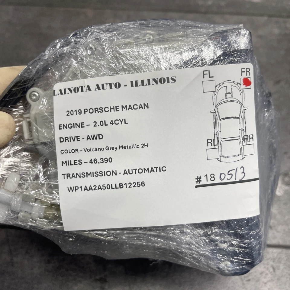 Cerradura puerta delantera derecha OEM 2015-2023 PORSCHE MACAN 8J1837016F Foto 2 de 4