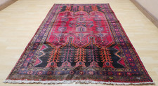 LARGE Persain Oriental Carpet Rug Hand Made Wool Vintage Living Room 9ft x 5ft 3