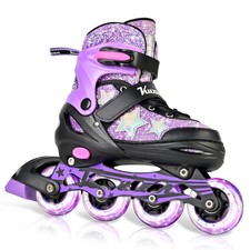 Adjustable Inline Skates For Girls And Women Full Light Up Wheels Outdoor Kids
