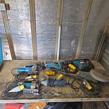Job Lot 110V Power Tools – Makita & Bosch – Breaker, Grinders, Jigsaws & Drill